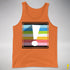 Queer Pride Flag Exclamation Point Premium Tank Top